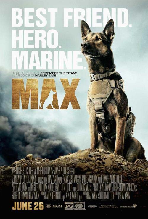 دانلود فیلم Max 2015 با لینک مستقیم