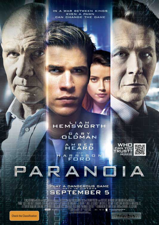 دانلود فیلم Paranoia 2013 دوبله فارسی با لینک مستقیم